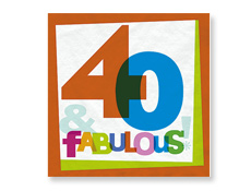 40th Birthday Party Decorations on 40th Birthday Supplies  40th Birthday Celebration Ideas