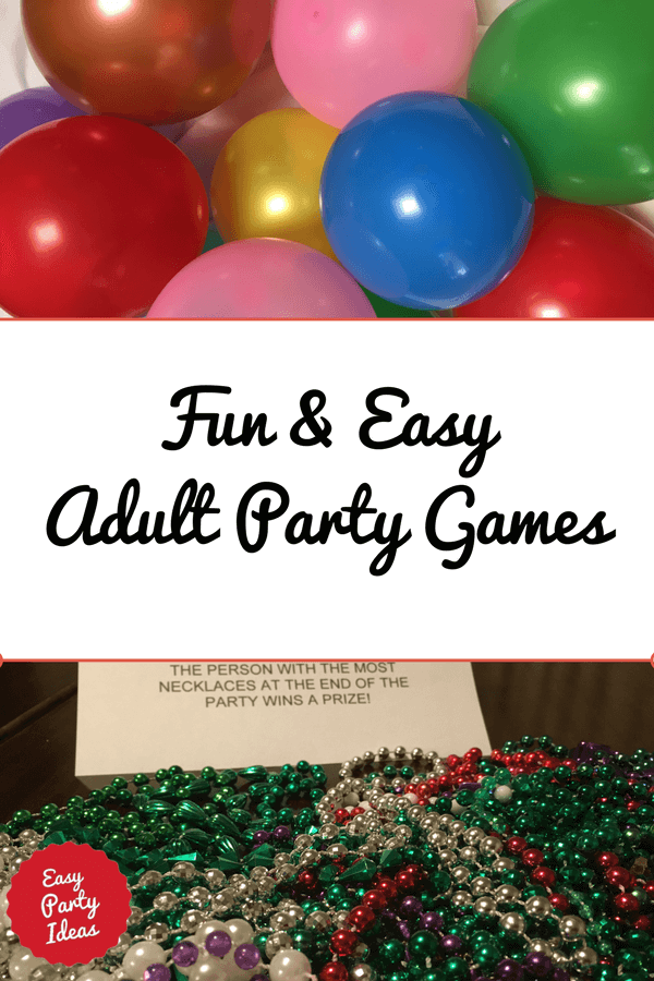 Ideas de juegos de fiesta para adultos