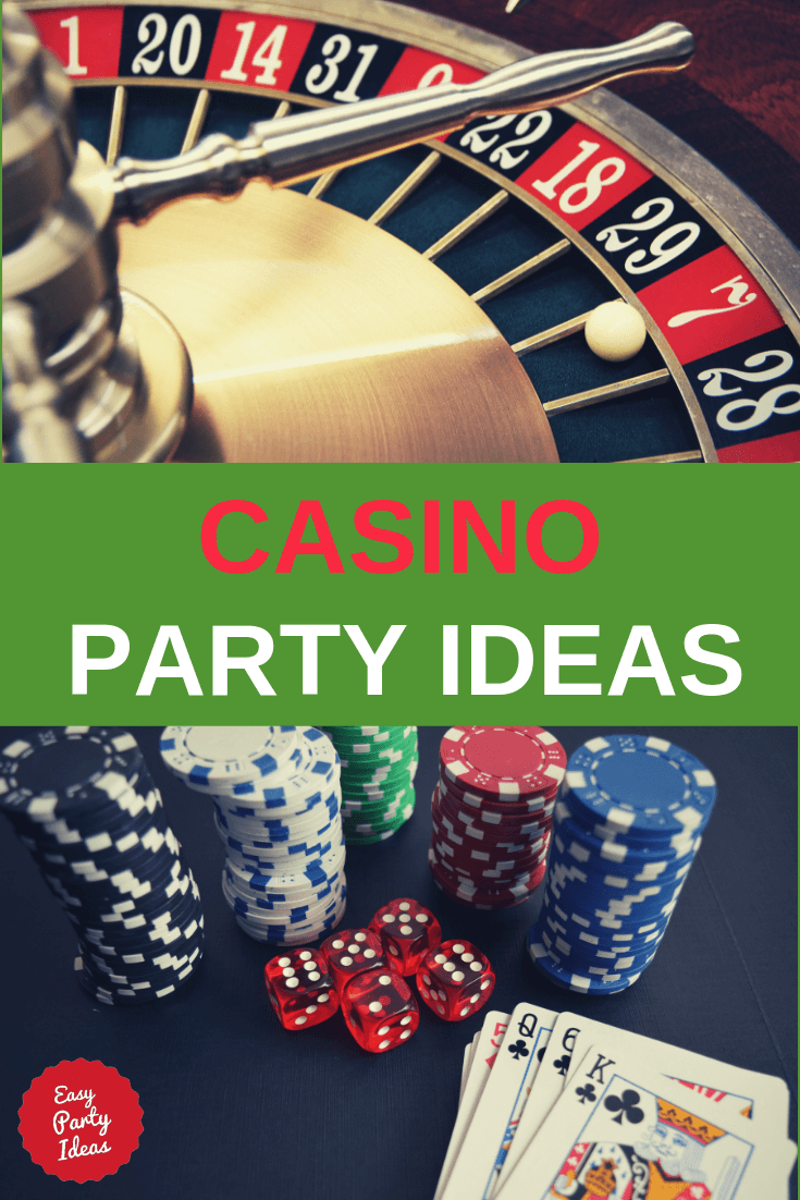 casino theme party games ideas for kids
