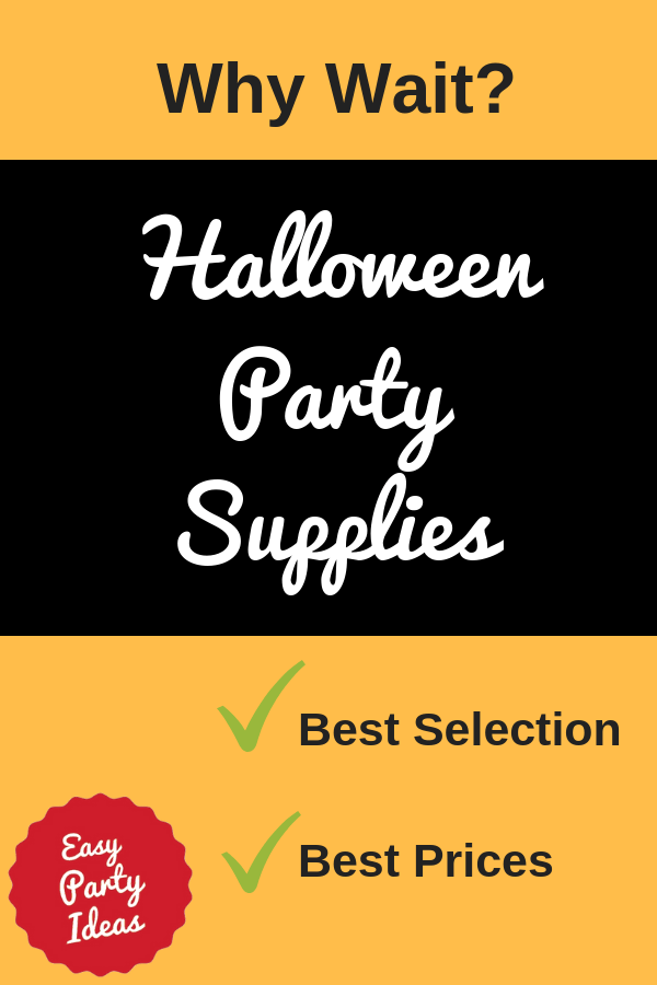 Halloween Party Supplies Best Sources