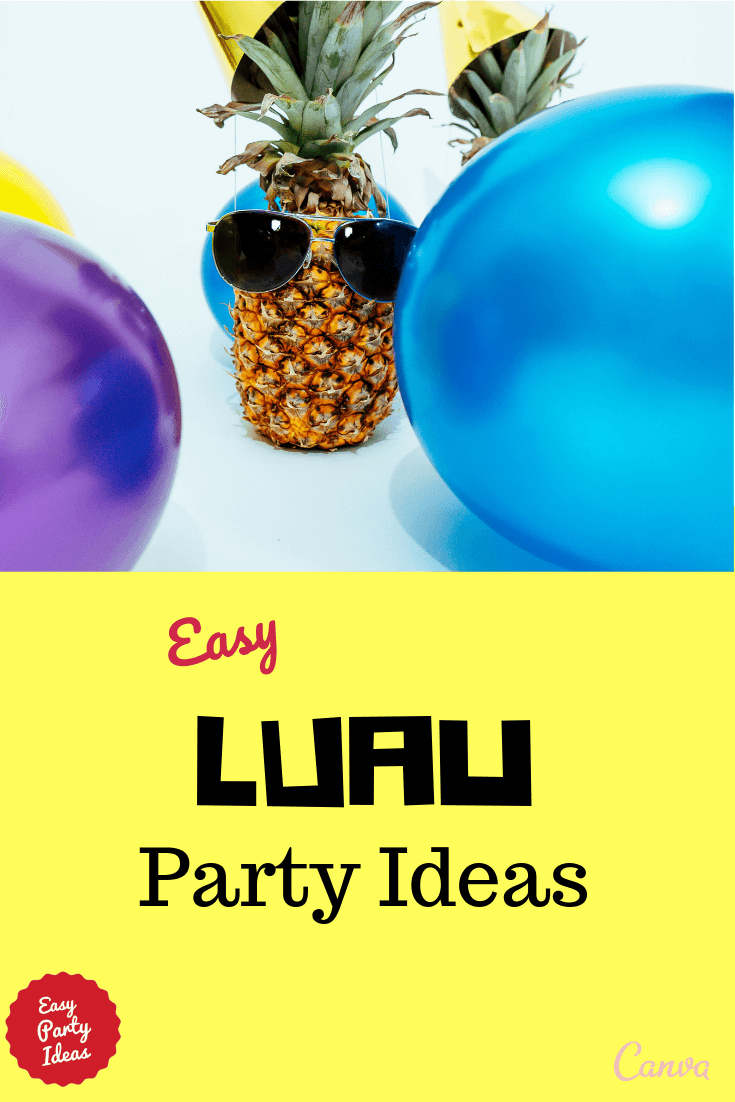 Luau Game Party DIY 