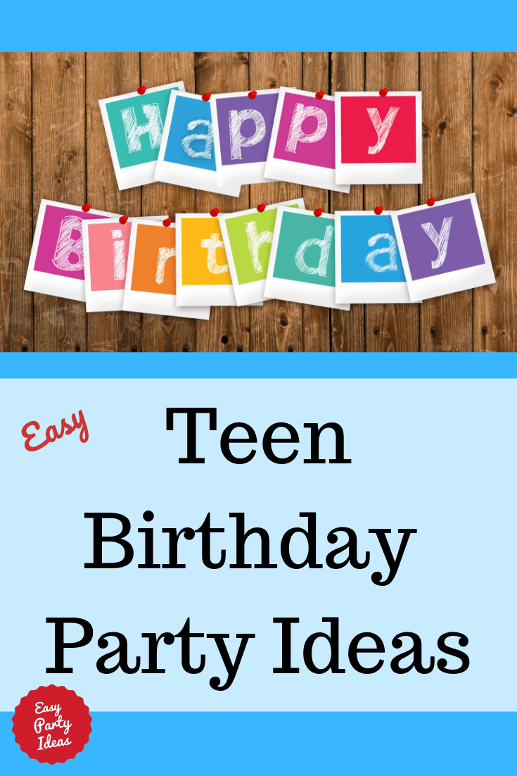 teen girls birthday party games